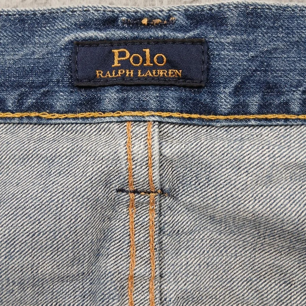 Polo Ralph Lauren Classic Fit Jeans Mens 44x30‎ Medium Wash Blue Denim
